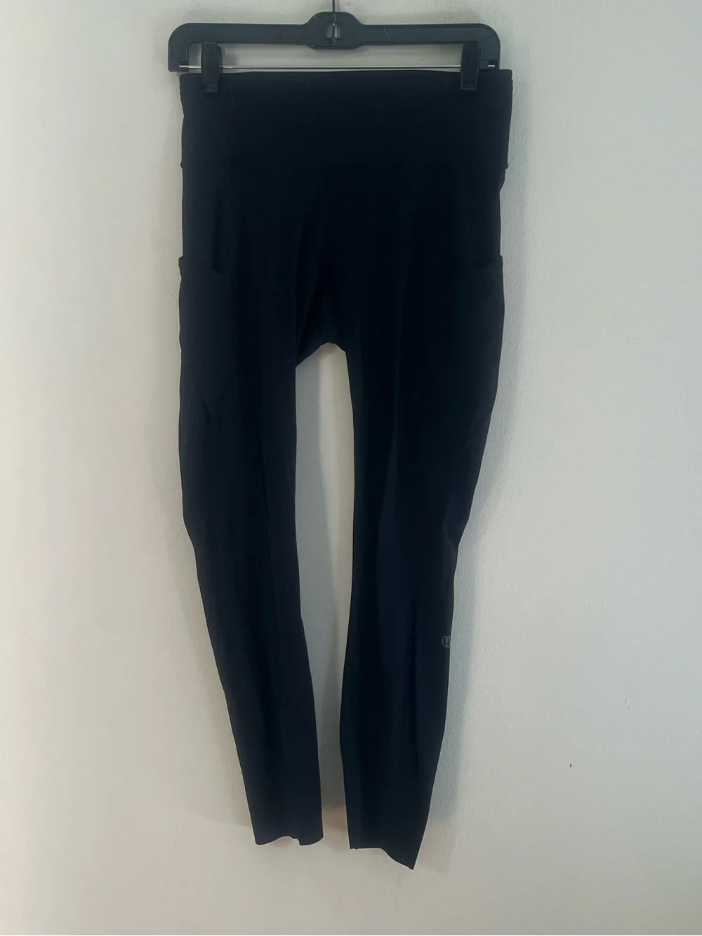 lululemon athletica Black High-Rise Athletic Shorts with Side Pocket